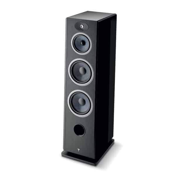 Focal Vestia N4 Floorstanding Speaker Dark Wood Black Light Wood 1