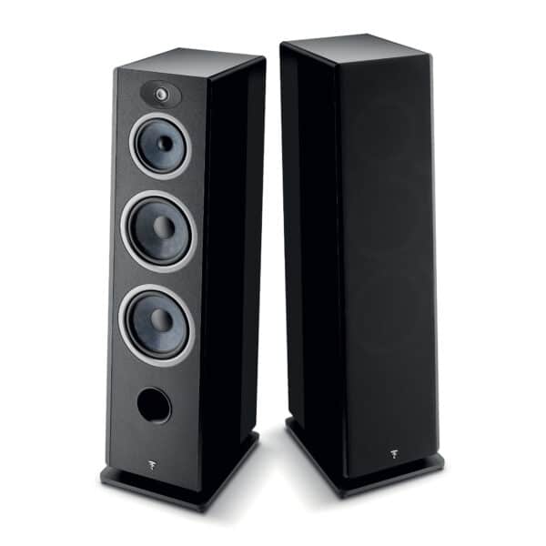 Focal Vestia N4 Floorstanding Speaker Dark Wood Black Light Wood 5