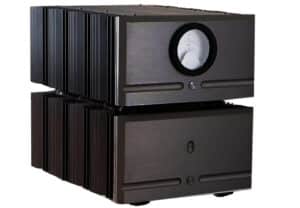 Pass Labs XS 300 Monoblock Amplifier and Power Supply Pair in Black