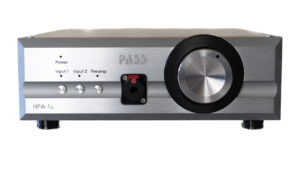 Pass Labs HPA 1C Stereo Headphone Amplifier in Silver