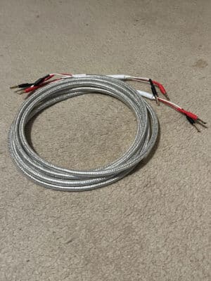 Chord complany ShawlineX speaker cable banana plugs hifi guru adelaide