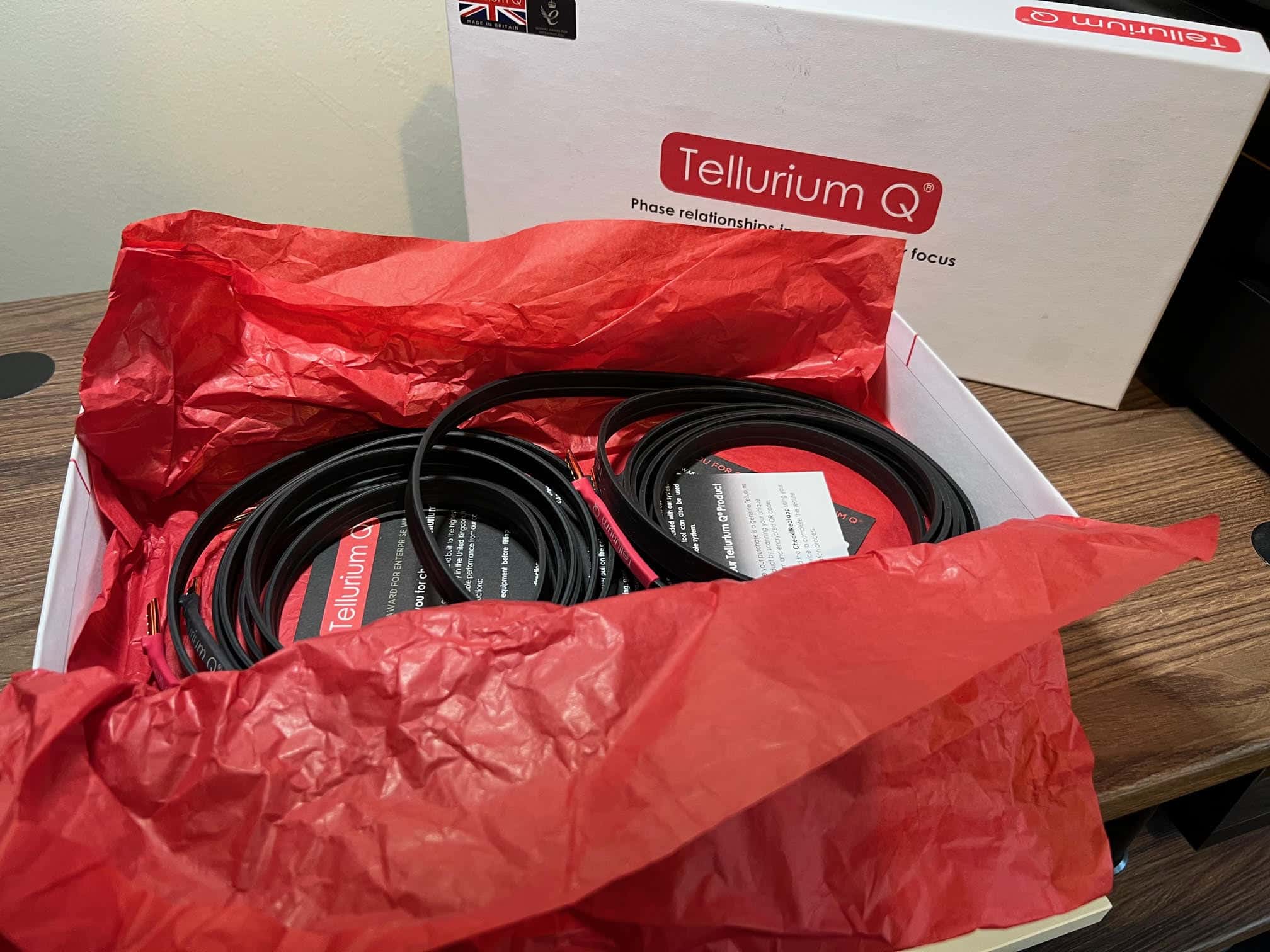 tellurium Q speaker cable black ii hifi guru australia
