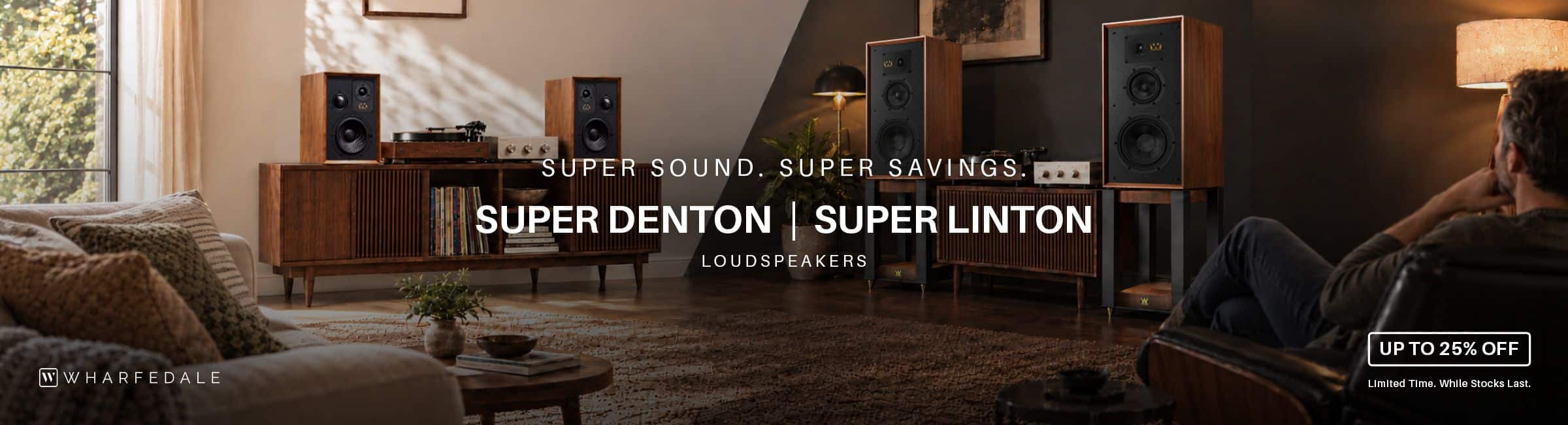 wharfedale super savings banner